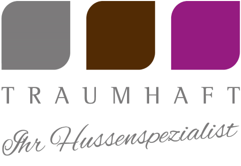 Traumhaft Verleihservice - Hussen & Tischwäsche, Brautstrauß · Deko · Hussen Düsseldorf, Logo
