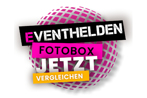 Fotobox mieten bei Eventhelden, Hochzeitsfotograf · Video Düsseldorf, Logo