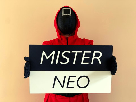 Mister Neo - Junggesellenabschiede der Extraklasse, JunggesellInnenabschied Düsseldorf, Logo Mister Neo - Junggesellenabschiede der Extraklasse, JunggesellInnenabschied Düsseldorf, Logo
