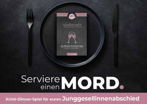 Ein Krimi-Dinner-Spiel für den Junggesellinnenabschied, JunggesellInnenabschied Düsseldorf, Kontaktbild