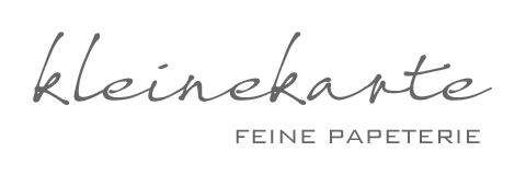 Kleine Karte, Hochzeitskarten Düsseldorf, Logo