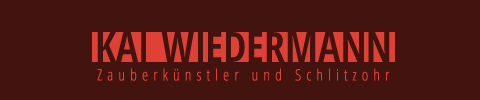 Kai Wiedermann - Zauberkünstler & Schlitzohr, Showkünstler · Kinder Duisburg, Logo