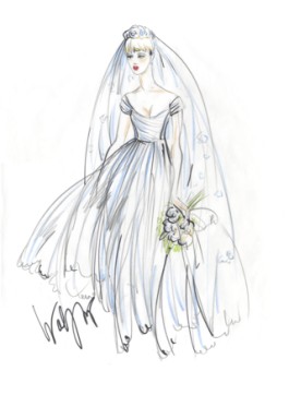 Designer-Brautkleid zu gewinnen Bild 3